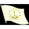 RHODE ISLAND PIN STATE FLAG PIN